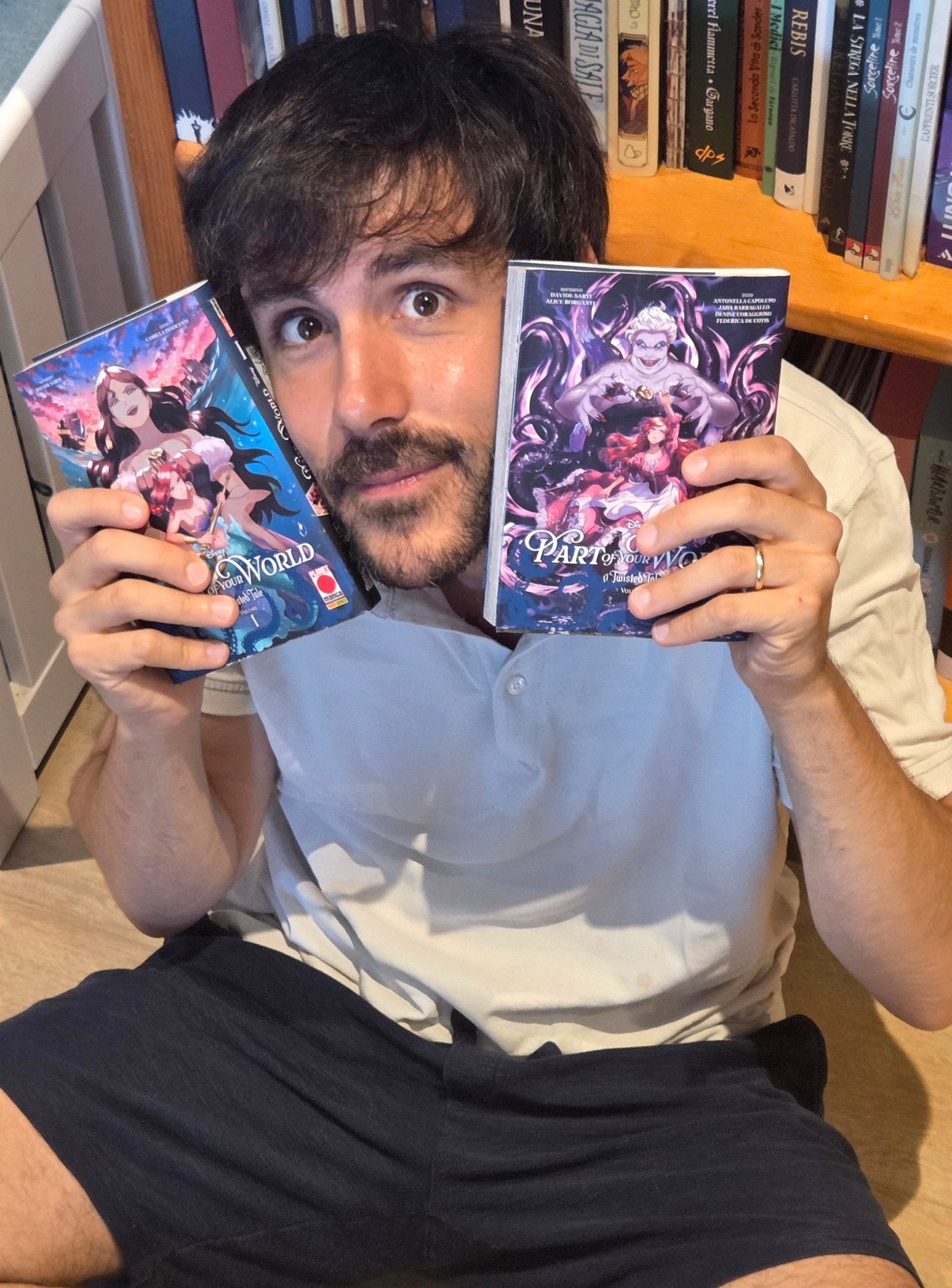 Davide Sarti scriptwriter Part of Your World Disney Manga